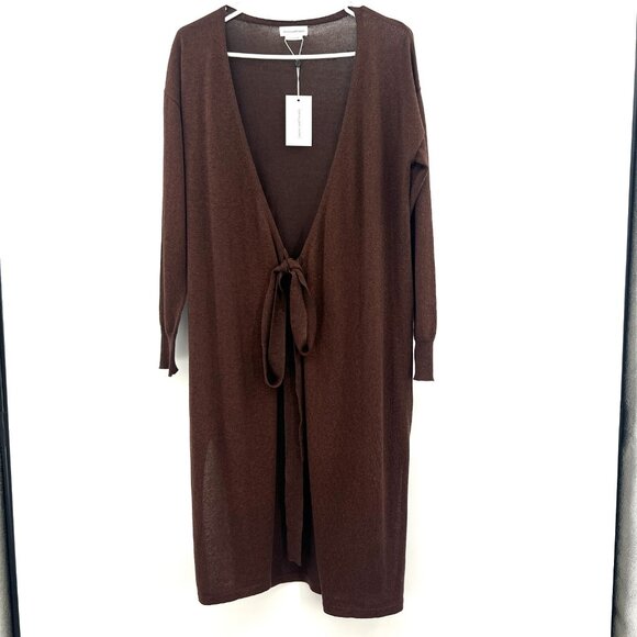 Lovers + Friends Sweaters - NWT Revolve Lovers+Friends Brown Shimmer Duster Cardigan Women's Medium